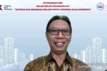 OJK optimistis capai target inklusi keuangan 90 persen pada 2024