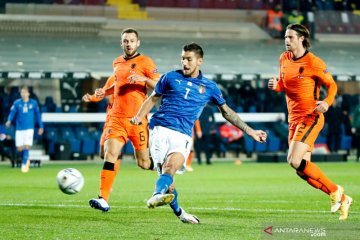 UEFA Nations League : Italia - Belanda imbang 1-1