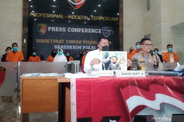 Polri beberkan peran empat tersangka aktivis KAMI Medan