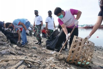 Gandeng ekosistem maritim, Pelindo III bersih-bersih sampah di Benoa