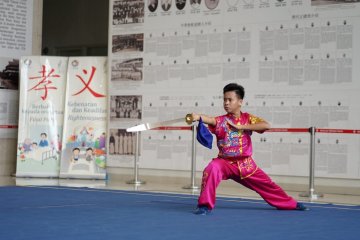 Rajawali Sakti juarai wushu Piala Airlangga Hartarto