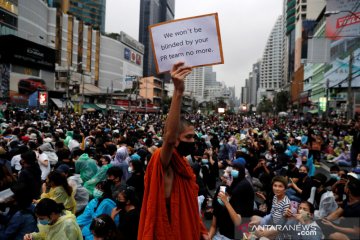 Gelombang protes anti pemerintah terus berlanjut di Thailand