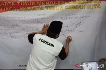 14 pimpinan ormas Jaktim siap jaga kondusivitas wilayah