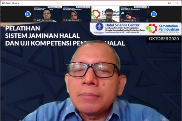 IPB University gelar pelatihan dan sertifikasi penyelia kehalalan