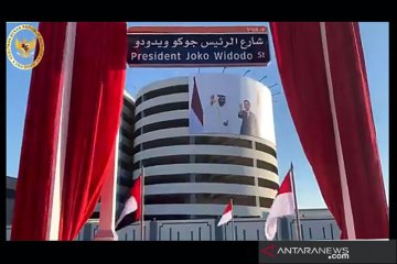 Pemerintah UAE resmikan Jalan Presiden Joko Widodo di Abu Dhabi