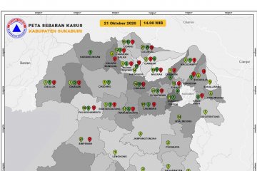 Empat hari, 123 warga Sukabumi terkonfirmasi positif COVID-19