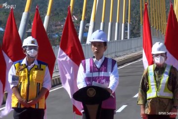 Pembangunan Jembatan Teluk Kendari gunakan material lokal 90 persen