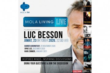 Bincang sinema bareng Luc Besson hingga Spike Lee di Mola TV