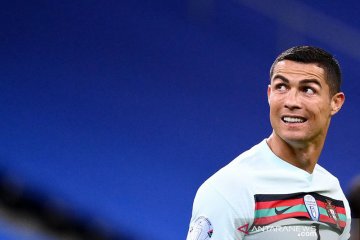 Ronaldo masih positif terpapar virus corona