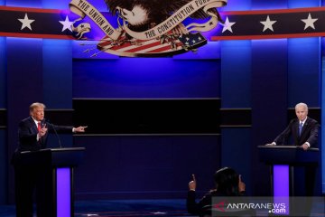 Trump dan Biden beradu dalam debat terakhir Pilpres AS