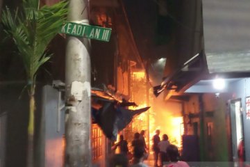 Dua perisitiwa kebakaran terjadi di Jakarta Barat