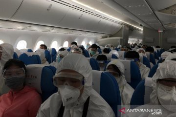 China dapat 18 kasus impor baru, penerbangan dari Indonesia aman