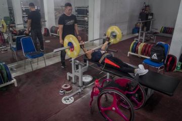 Pelatnas angkat berat Paralimpiade Tokyo 2021