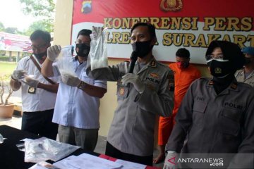 Polisi amankan dua warga terlibat penyalahgunaan sabu-sabu di Solo