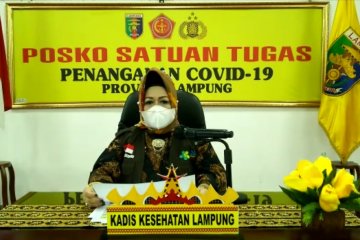 Jumlah positif COVID-19 di Lampung 1.551 kasus setelah penambahan 29