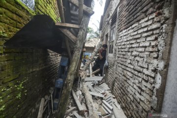 Getaran gempa berkekuatan 5,5 SR tidak berdampak kerusakan di Sukabumi