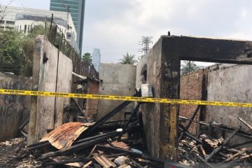 Kebakaran parkir motor dekat Mal Senayan City selesai dipadamkan