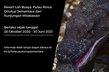 Balai Taman Nasional Komodo tutup sementara pulau Rinca