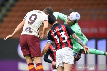 AC Milan vs AS Roma : Rossoneri ditahan imbang 3-3