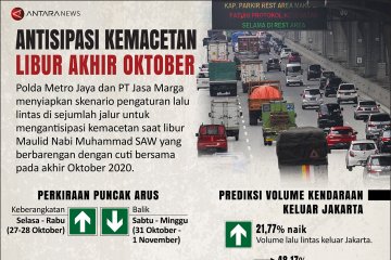 Antisipasi kemacetan libur akhir Oktober