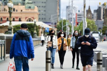 Melbourne mulai penguncian COVID-19 selama  lima hari