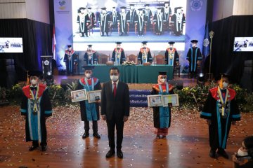 Berkonsep unik, Mensos apresiasi Wisuda Magister Poltekesos