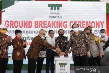 Trinitan lakukan ground breaking smelter nikel di Palu