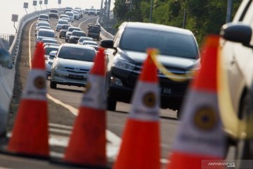 Volume lalu lintas di Tol Jakarta - Cikampek meningkat