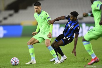 Lazio bawa pulang satu poin dari markas Brugge