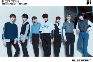 DRIPPIN, grup idola K-pop baru debut lewat mini album "Boyager"