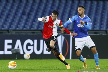 Feyenoord jadi juru kunci Grup K setelah dipermalukan Wolfsberger