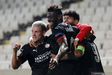 PSV duduki peringkat kedua di Grup E usai menang 2-1 dari Omonia
