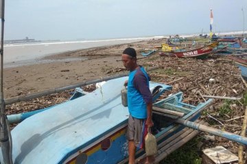 Tak bisa melaut, nelayan di Lebak-Banten kembali terlilit utang
