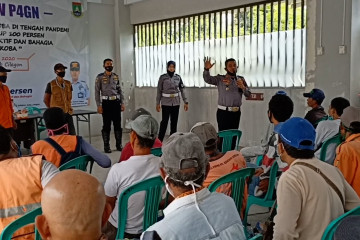 BNN dan Dishub Cilegon ajak juru parkir kampanyekan anti narkoba