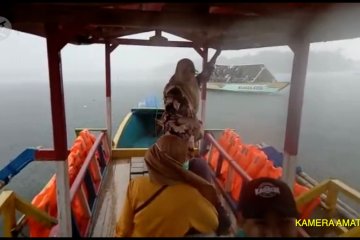 BPBD ungkap penyebab kecelakaan kapal terbalik di Danau Cikoncang