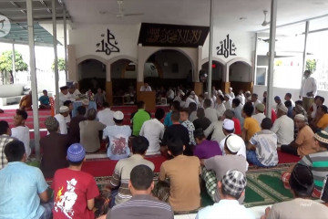 Santri warga binaan lapas Muaro Padang ikuti lomba tahfidz Qur'an