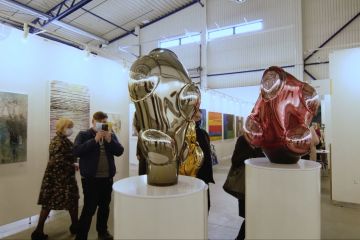 Pameran seni internasional ArtVilnius'20 di Lithuania berakhir