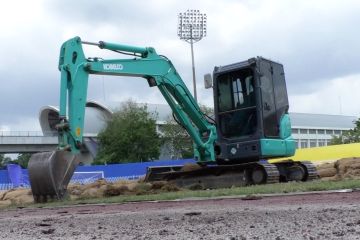 Stadion Madya Bumi Sriwijaya mulai direnovasi