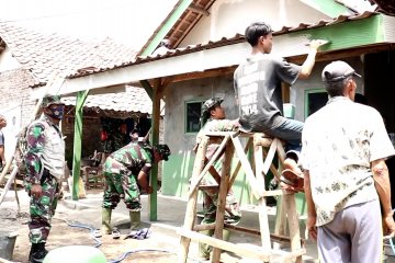 Membangun desa di TMMD Kabupaten Indramayu