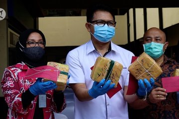 Ditresnarkoba dan BNNP Kalbar gagalkan penyelundupan narkoba lintas negara