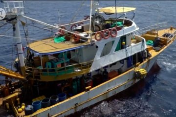 KKP tangkap 2 kapal Filipina pencuri ikan di Samudera Pasifik