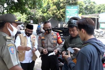 Polri kumpulkan denda Rp 3,7 Miliar lewat operasi yustisi