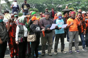 Arek Malang serukan aksi damai penolakan UU Cipta Kerja