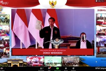 Presiden Jokowi bagikan 20 ribu sertifikat untuk masyarakat Sumatera Utara