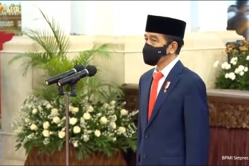 Presiden Jokowi lantik 12 duta besar LBBP RI