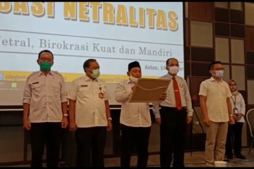 Bawaslu Cilegon gelar deklarasi netralitas ASN untuk Pilkada