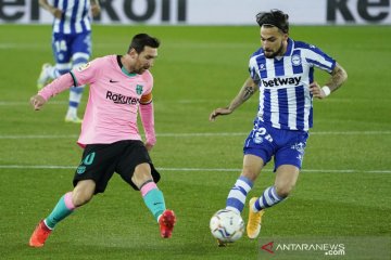 Deportivo Alaves tahan imbang Barcelona 1-1