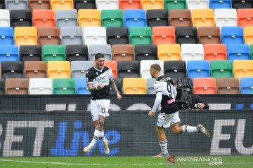 Udinese kontra Atalanta resmi ditunda karena air genangi lapangan