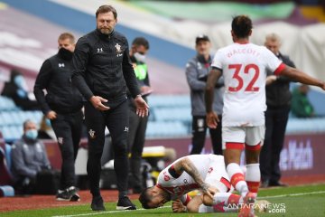 Walau menang lawan Villa, Southampton terancam diterpa badai cedera