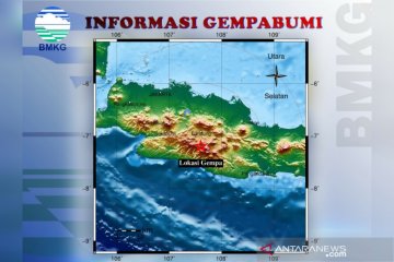BMKG nyatakan belum ada potensi gempa susulan di Kabupaten Bandung